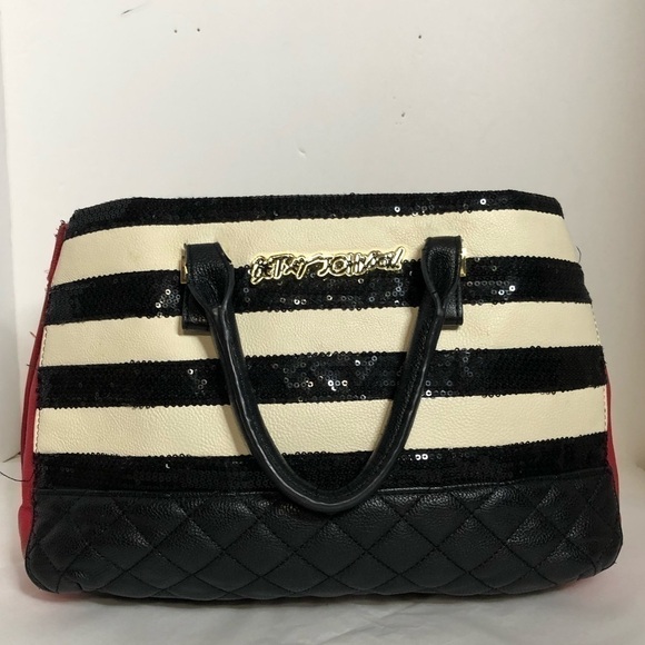 Adorable Betsey Johnson’s sequin bag - Picture 1 of 7
